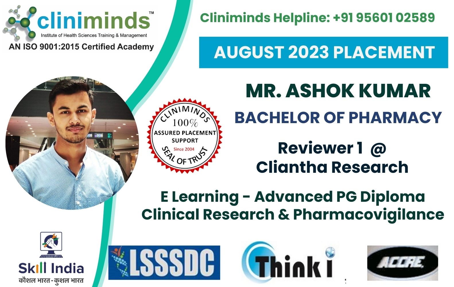 Cliniminds Drug Regulatory Affairs Placements